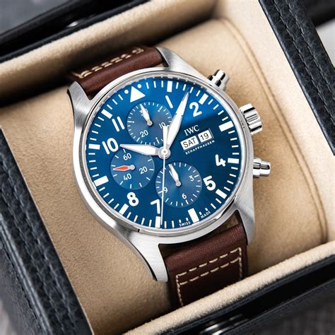 iwc le petit prince big pilot price|iwc le petit prince chronograph.